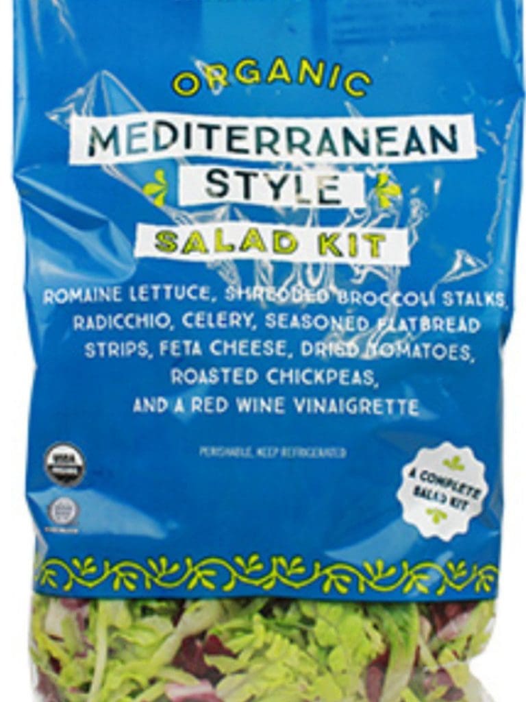 Trader Joe's Mediterranean Salad Kit
