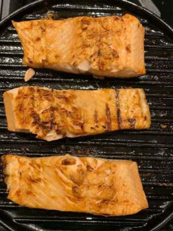 Grill Pan Ginger Salmon - Indoor Outdoor Recipe | Supper Sanity
